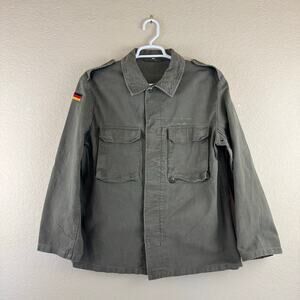 Vintage Wahler 8355 Green German Army Shirt/Jacket - Size See Measurements